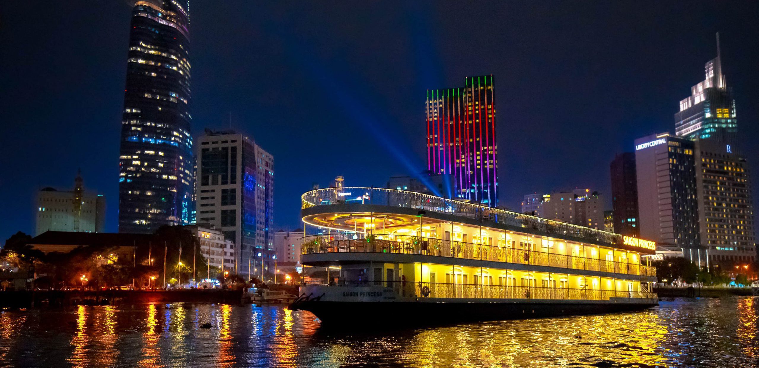 Experience Dinner On Saigon Princess Boat