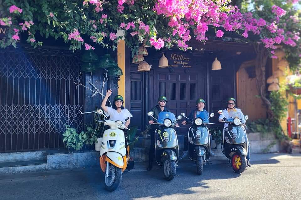 Day Tour | Experience Hanoi suburbs and Co Loa Citadel by military-style Vespa/Minsk vehicle