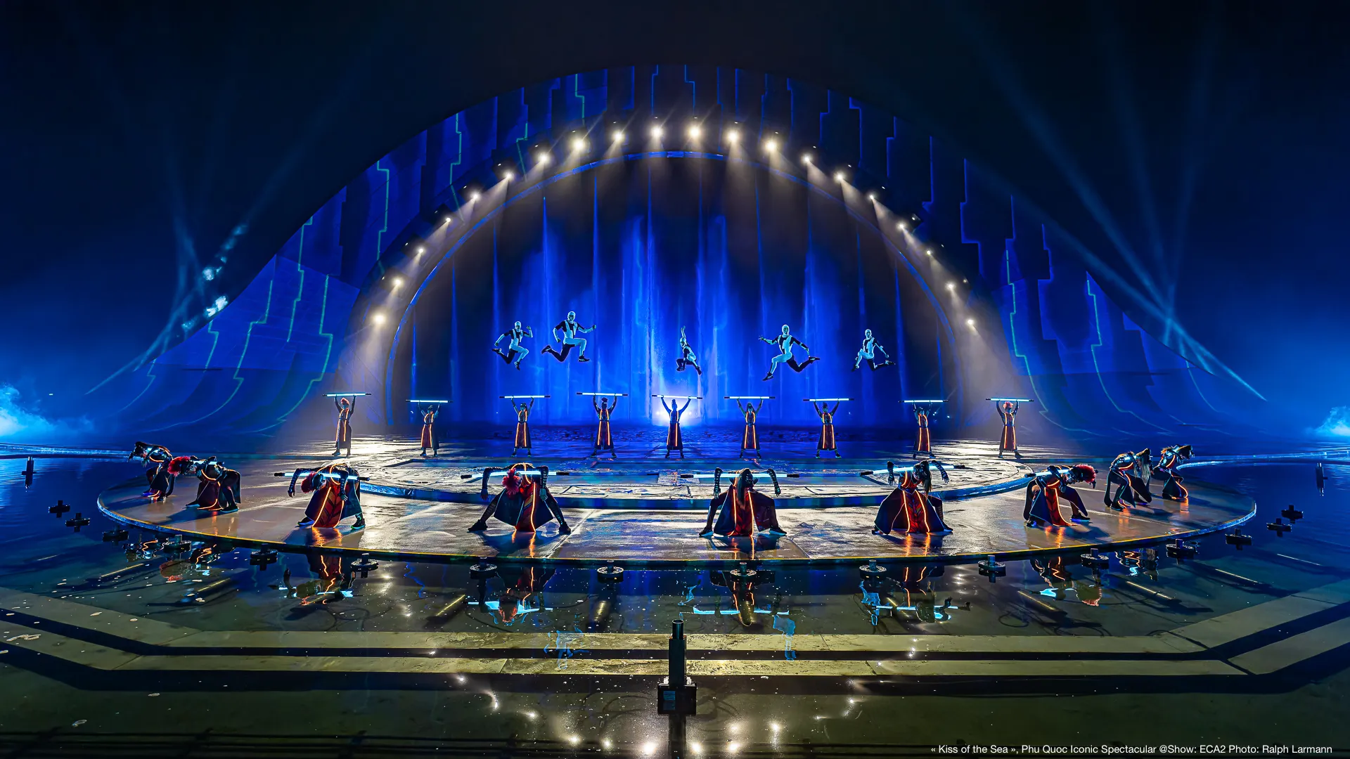 Tickets for the "Kiss Of The Sea" Show in Phu Quoc