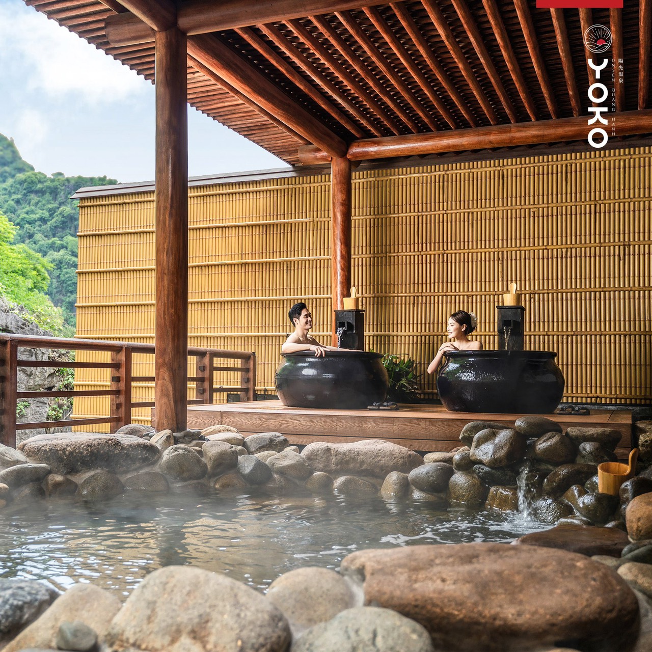 Entrance ticket to Yoko Onsen Quang Hanh Hot Spring Park | Quang Ninh