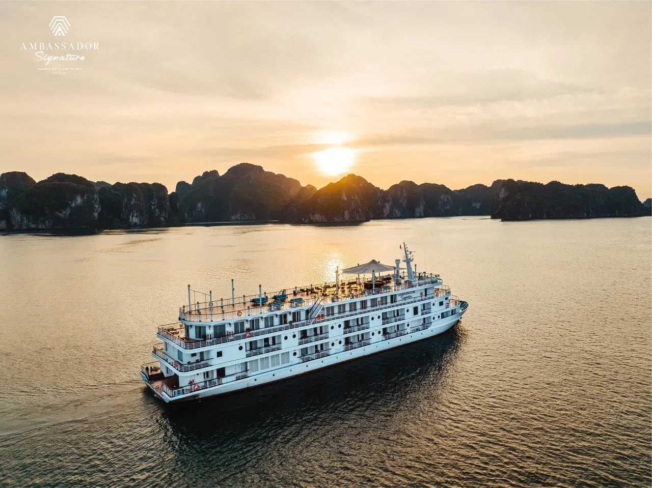 Tour trong ngày I Trải nghiệm đẳng cấp cùng Du thuyền 5* Ambassador II Hạ Long