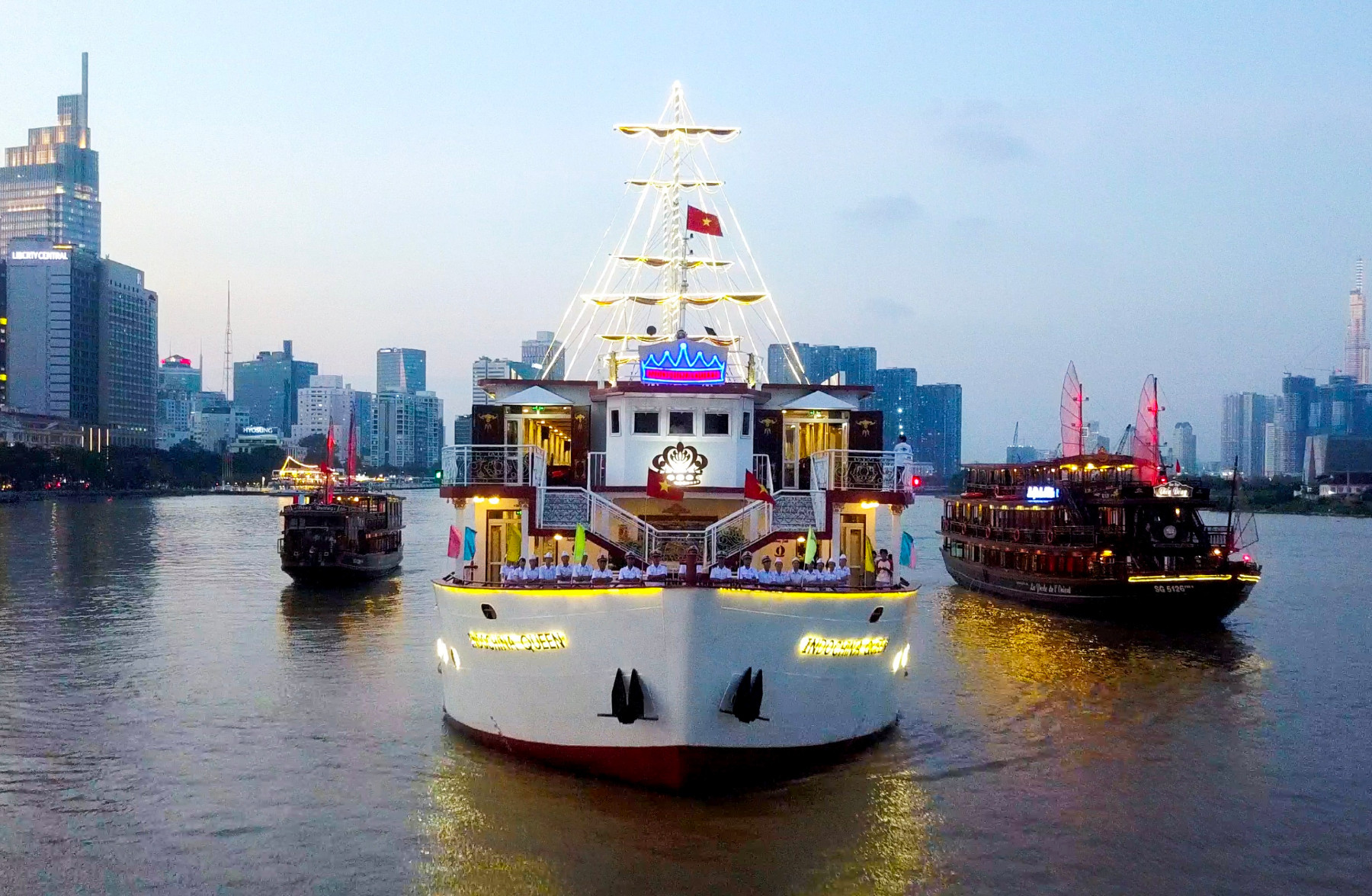 Day Tour | Saigon Night Cultural Experience with Dinner Cruise