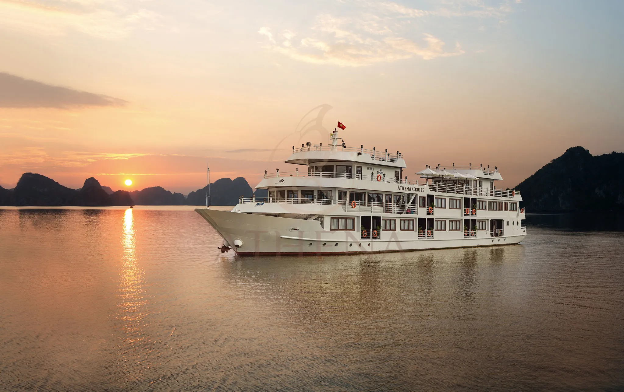 Tour 2N1Đ I Nghỉ Dưỡng Tại Vịnh Hạ Long Cùng Athena Luxury Cruises 5* I Hạ Long