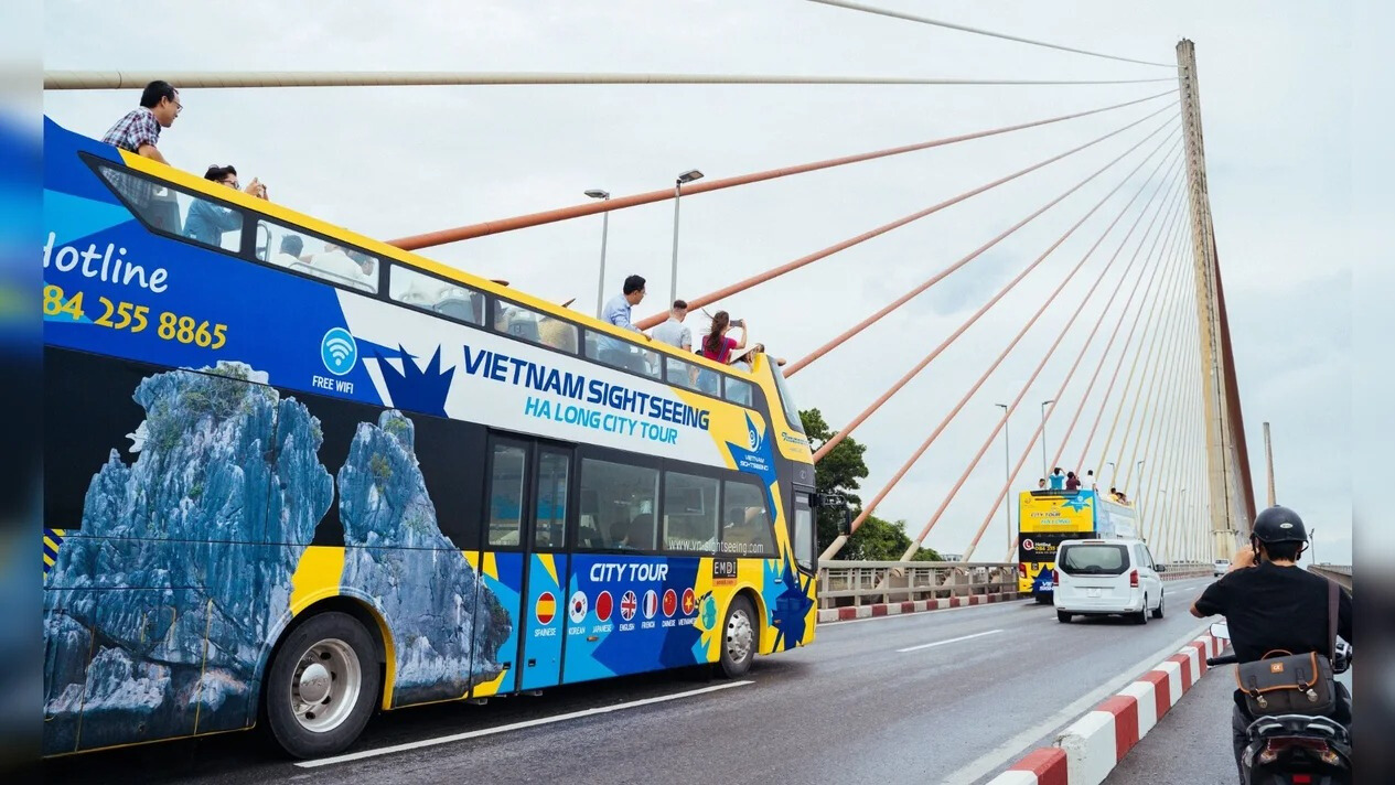 Double-Decker Bus Ticket for City Tour | Ha Long