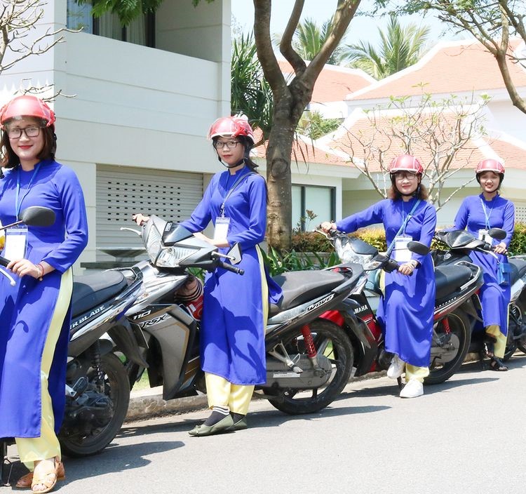 Day Tour | Discover Da Nang by Motorbike with Ao Dai Girls | Da Nang