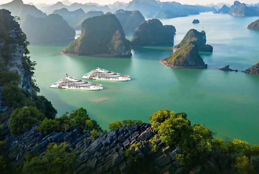 Tour 2N1Đ I Trải nghiệm nghỉ dưỡng cao cấp Vịnh Hạ Long cùng Du thuyền Luxury Grand Pioneers Cruise I Hạ Long