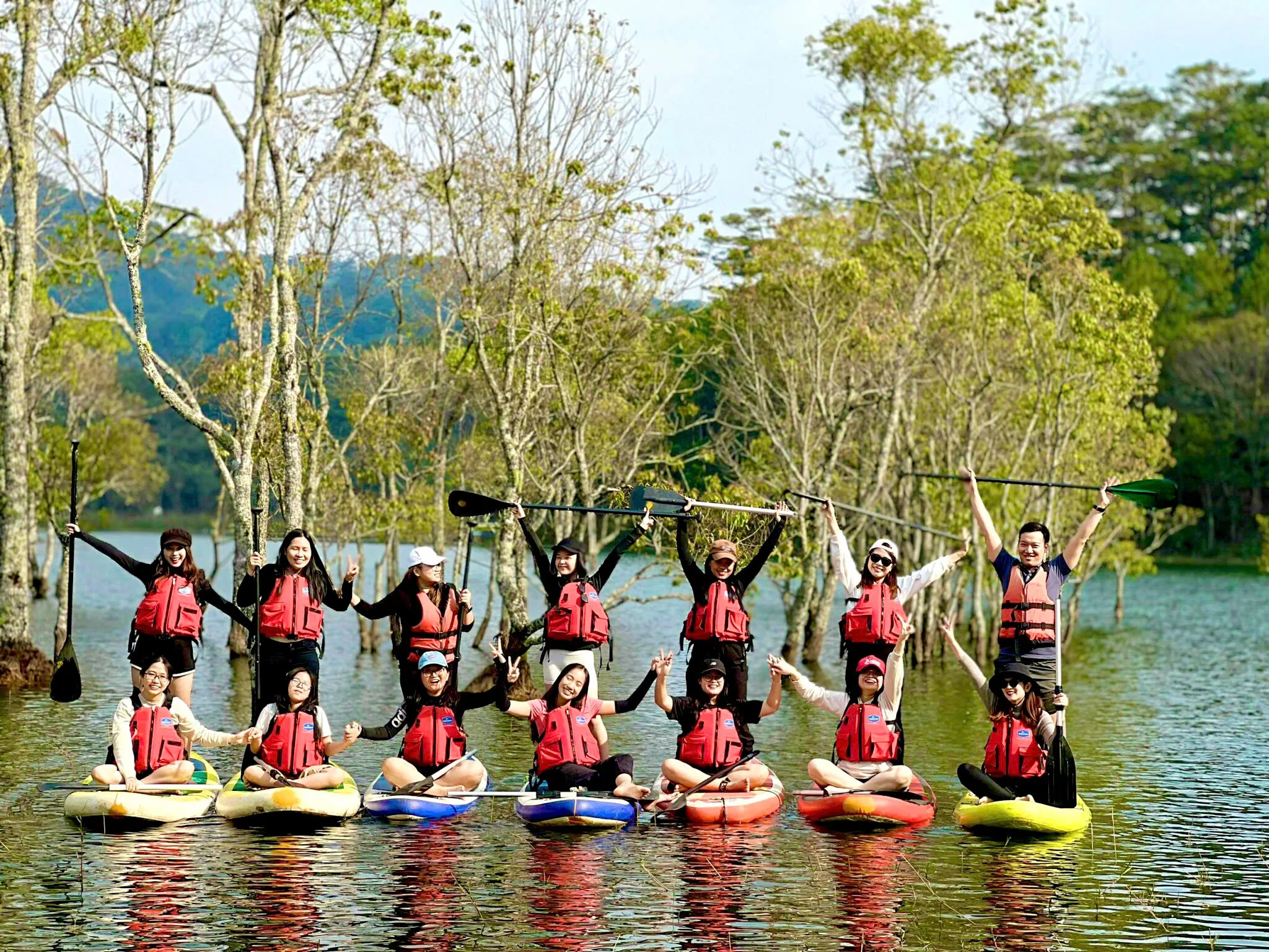 Day Tour | SUP Adventure on Tuyen Lam Lake | Da Lat