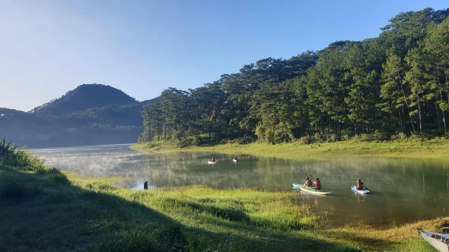 2D1N Tour | Camping - SUP Paddling - Sunrise Viewing on Tuyen Lam Lake | Da Lat