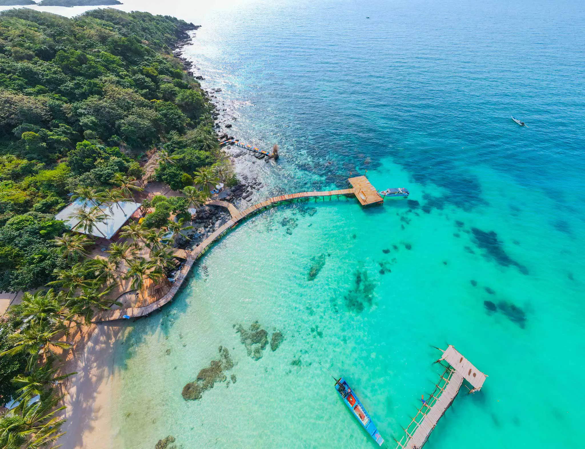 Day Tour | Premium Tour Visit Xuong island - Buom island - Gam Ghi island - May Rut island by canoe | Phu Quoc
