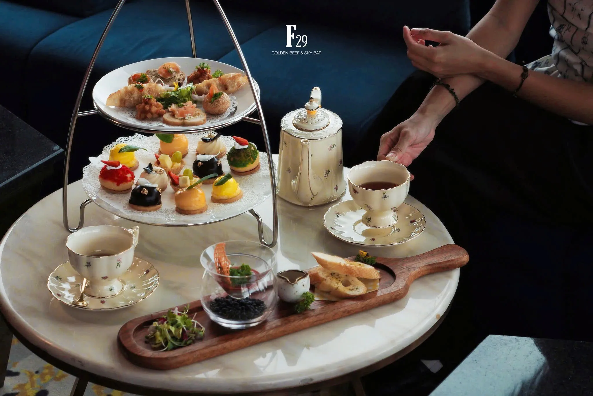 Savoring afternoon tea at the luxurious Wyndham Danang Golden Bay | Da Nang