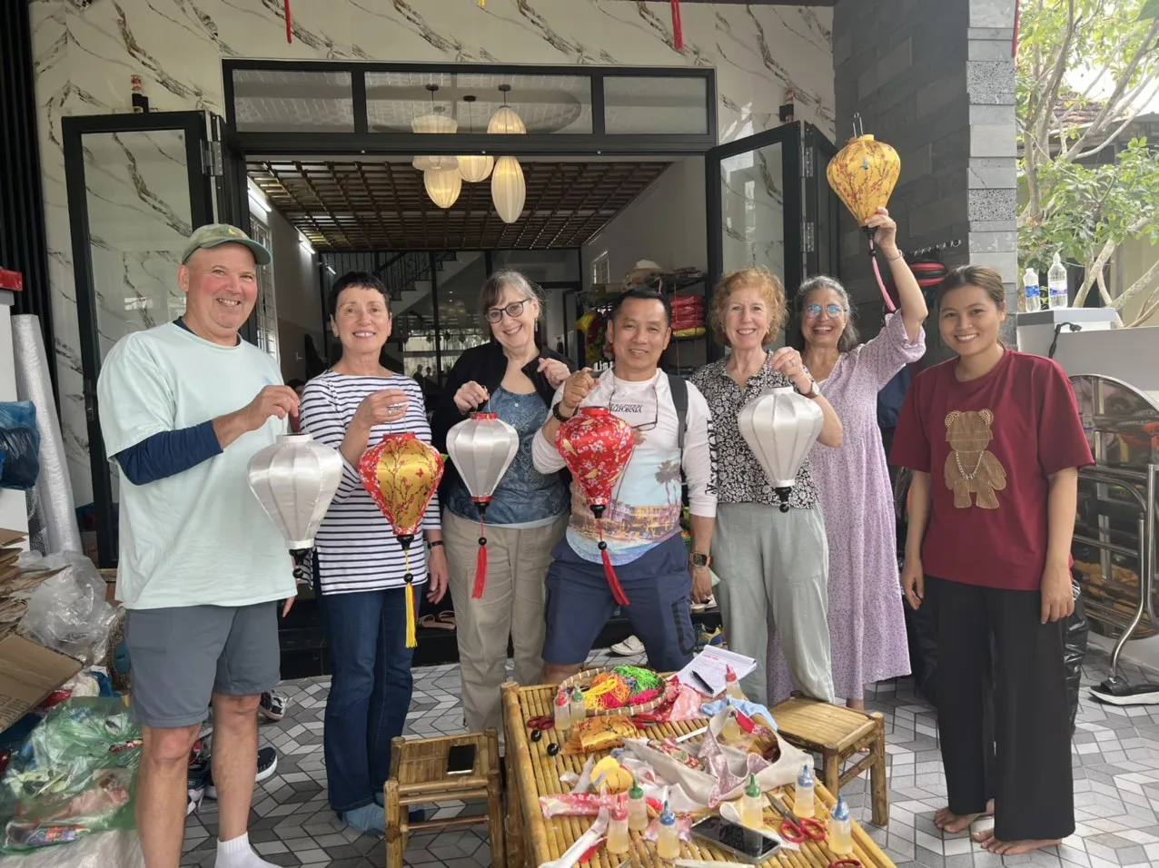 Day tour l Lantern Making Experience and Planting at Tra Que Village l Da Nang