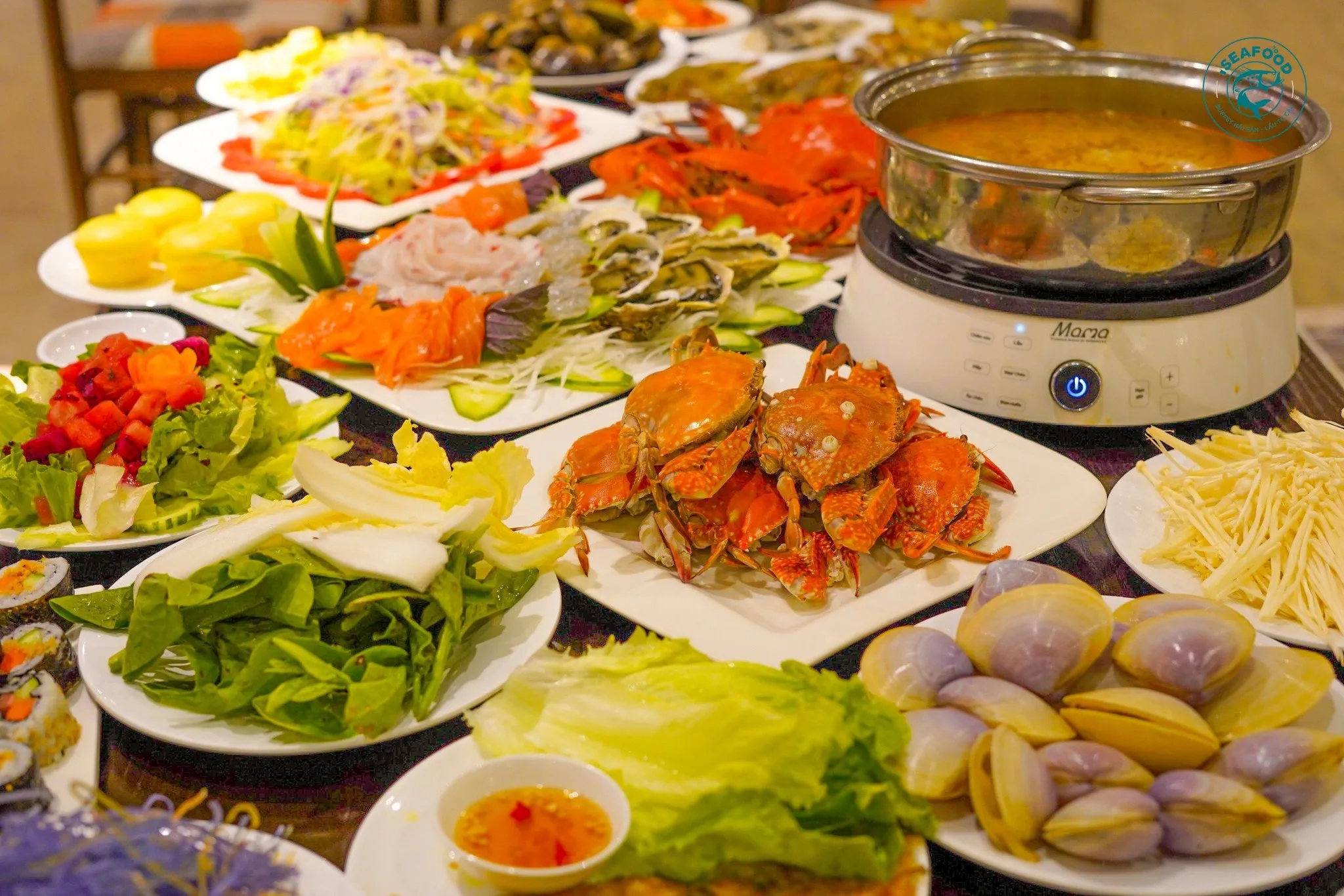 Trải nghiện ăn Buffet tại Nhà hàng Iseafood Hạ Long l Quảng Ninh