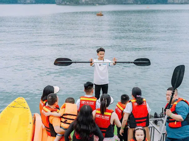 Day Tour | Sunset Cruise in Lan Ha Bay on a 5-Star Boat with Dinner | Departs from Cat Ba