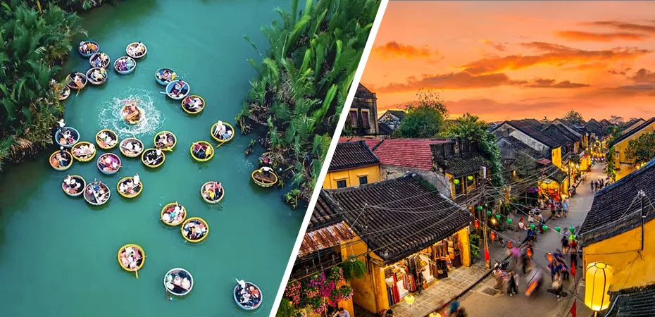 Day Tour | Discovering Hoi An & Basket Boat Experience in Cam Thanh Coconut Forest | Departs from Hoi An