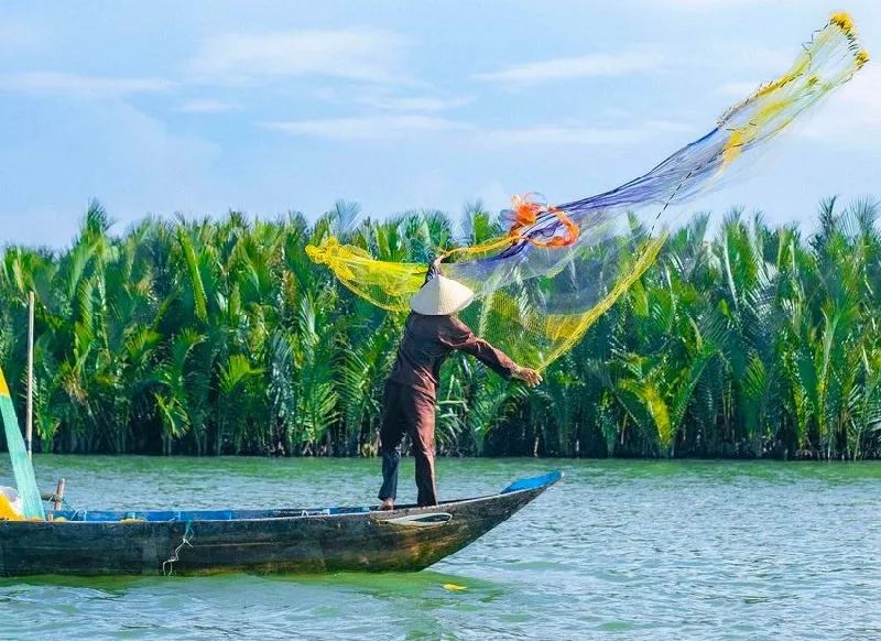 Day Tour | Hoi An Eco Tour: Cycling, Basket Boat Ride, Fishing Experience | Day Trip from Hoi An