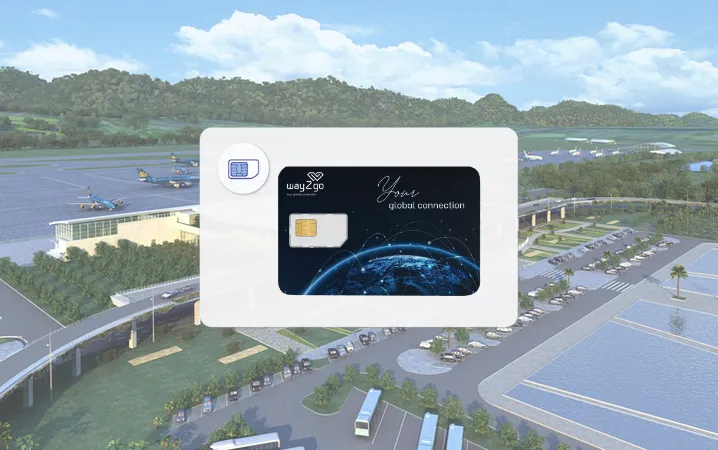 4G SIM Card in Vietnam (Phu Quoc International Airport Pickup)