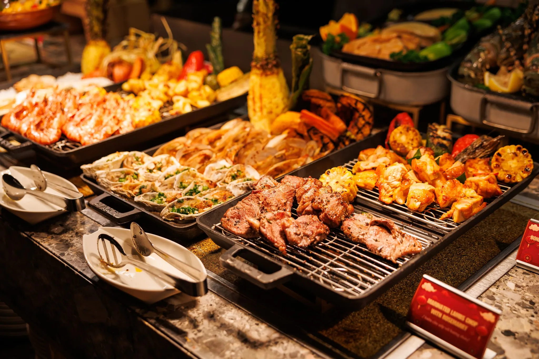 Trải nghiệm Buffet Hải sản tại Nhà hàng Layered L7 Lotte Tây Hồ | Hà Nội