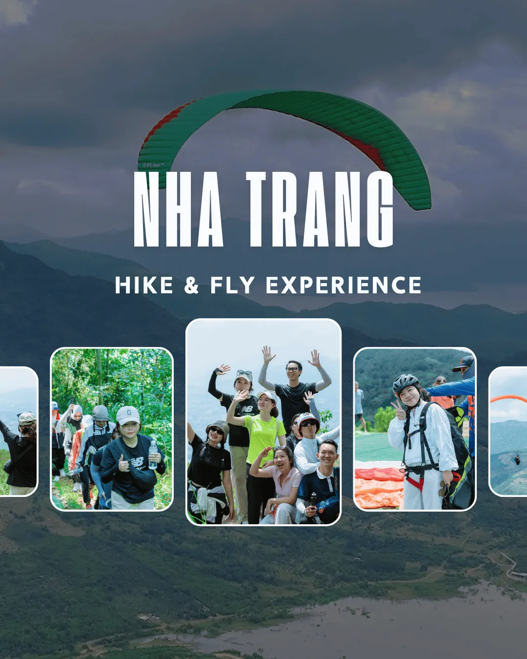 Day Tour | Half day Hike & Fly Experience | Nha Trang