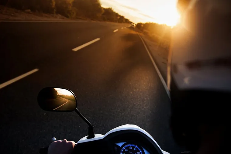 Motorbikes are ideal for those who enjoy adventurous travel