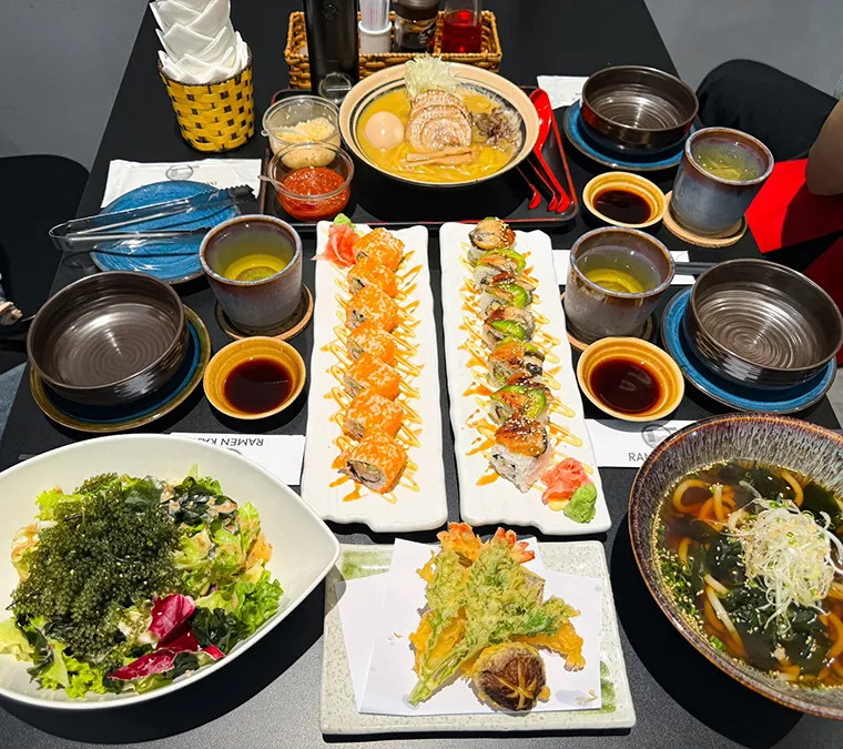Japanese meals conquer diners with their elegant flavor and beautiful presentation