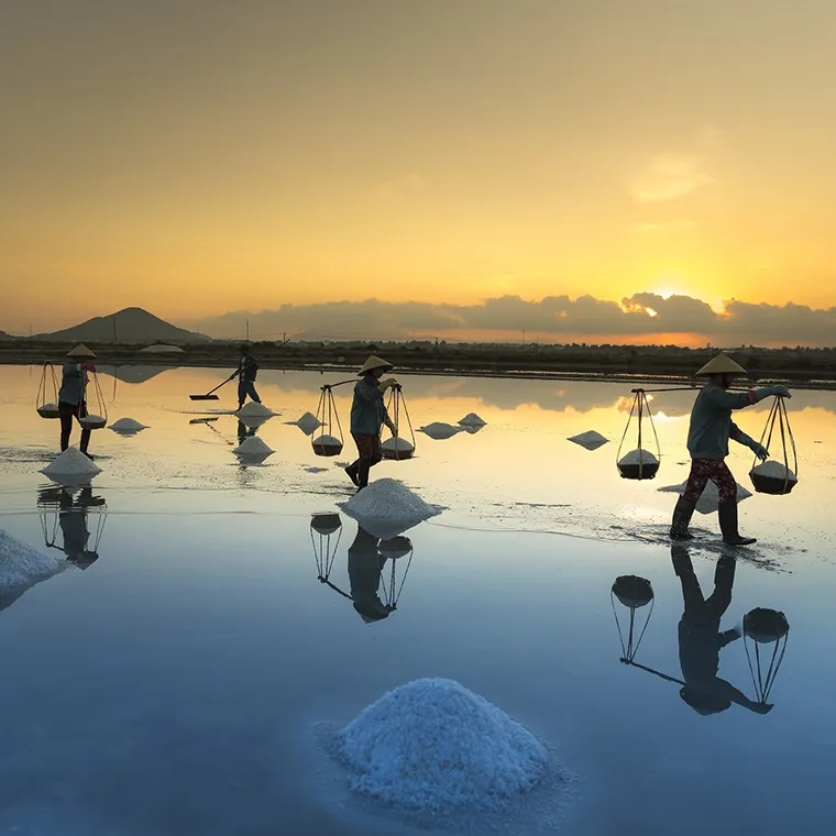 Hon Khoi Salt Fields are an extremely impressive photo spot