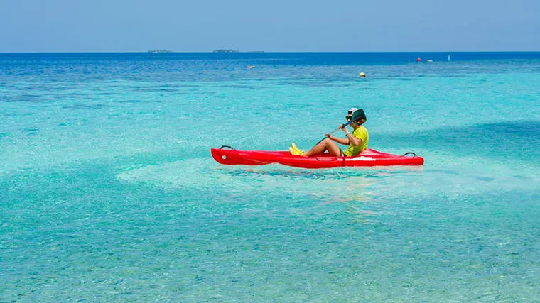 Kayaking is an exciting things to do in Nha Trang Vietnam