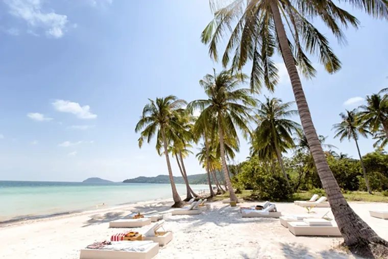 Bai Sao is a picturesque beach in Phu Quoc