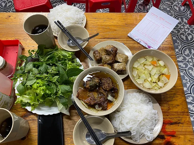 Bun Cha Dac Kim offers a flavorful experience