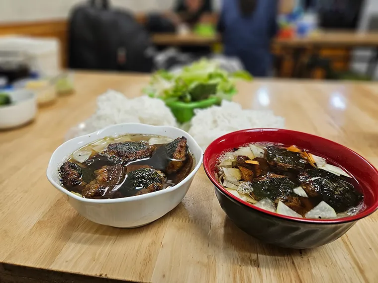 Bun Cha To Hieu is one of the best bun cha Hanoi