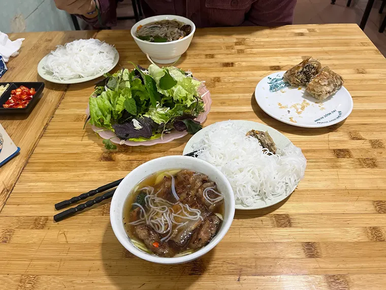 Bun Cha Duy Diem is highly rated for the quality of its food