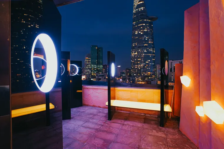 View the City from Rooftop Bars in Saigon