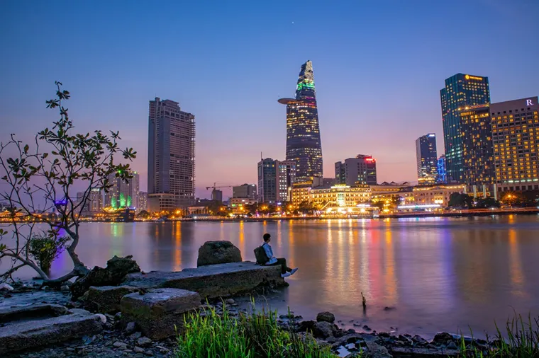 Nighttime Activities in Saigon