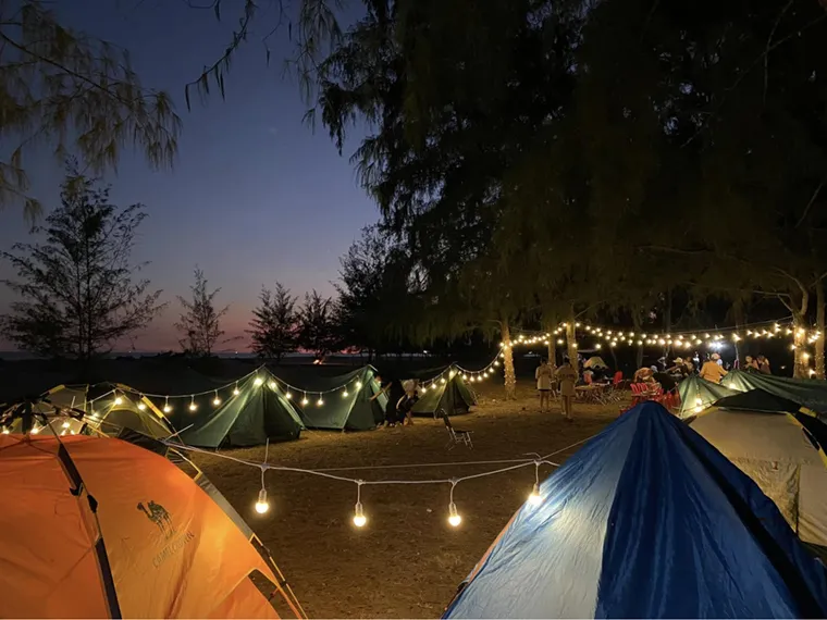  Camp & Picnic in the Suburbs of Saigon