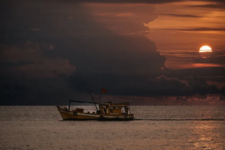 Sunrise in the Dreamy Ham Ninh Fishing Village