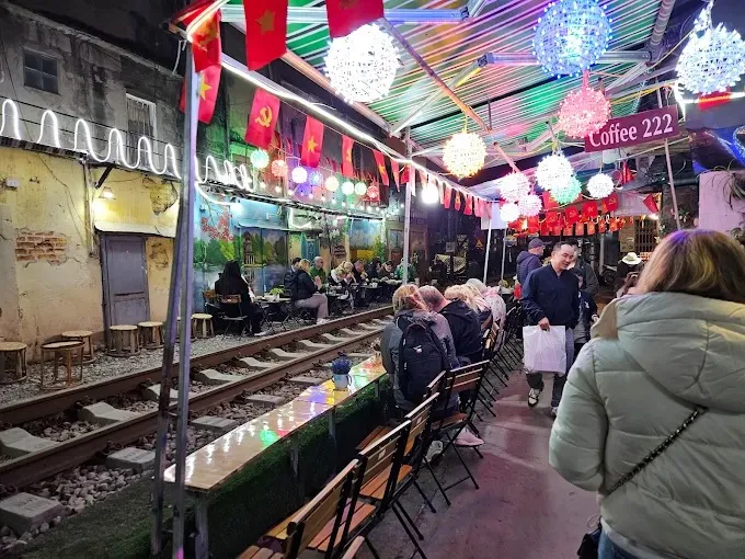 Train Street Coffee boasts a wonderful view