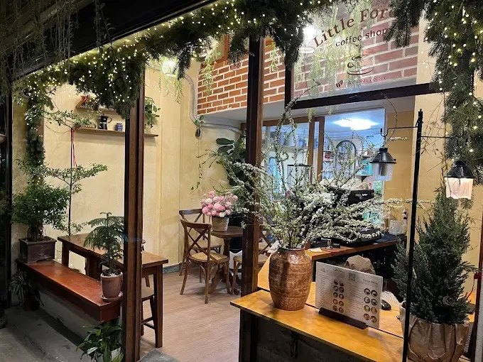Best cafe on train street Hanoi - Little Forest Cafe
