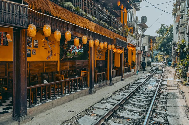 Train Street coffee offers a novel and unique experience