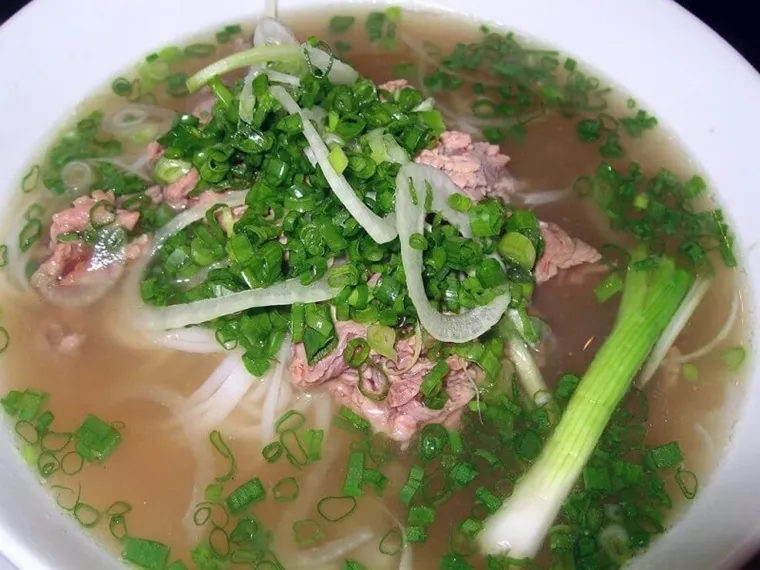 Savor the rich aroma of beef pho